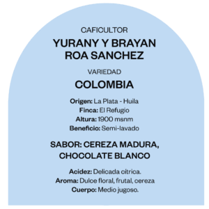 Café de Yurany y Brayan Roa Sanchez